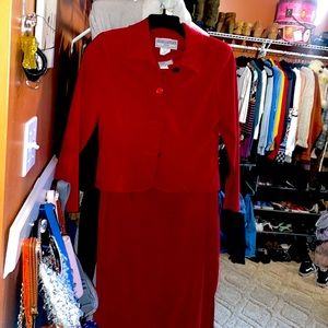 Ruby red Vintage (90’s) dress